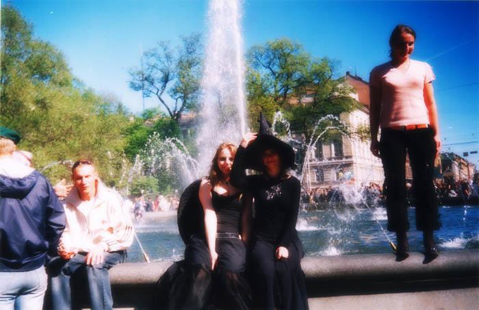 мы у фонтана