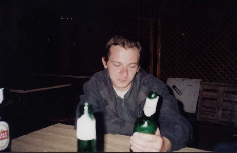 Харьков 2004. На вокзале перед отъездом