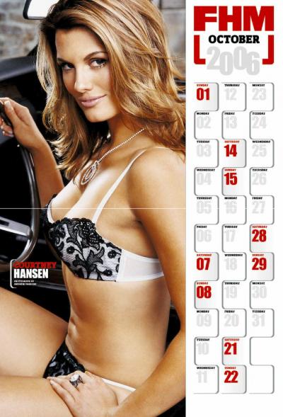 FHM календарь 2006