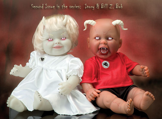 Страшные куклы... явно не для детей