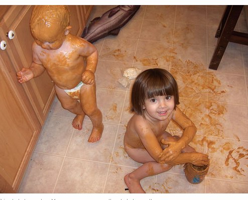 Дети нашли ореховое масло