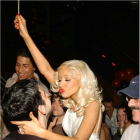 Christina Aguilera Backstage @ Her Album Release Party