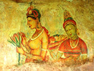 Потерянный Рай (Шри-Ланка)Сигирия Фрески Им 1000 лет