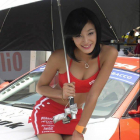 Китайские девушки на автошоу