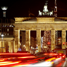 Бранденбургские ворота в Берлине.