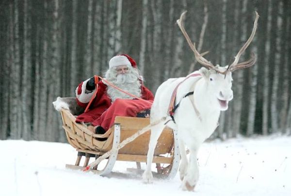 Рождественские фотографии — Рованиеми, Финляндия.