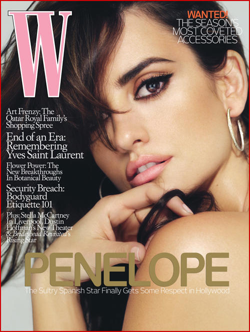Пенелопа Крус (Penelope Cruz) в журнале W Magazine