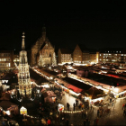 Рождественская ярмарка в Нюрнберге, Германия.