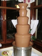 шоколадный фонтан