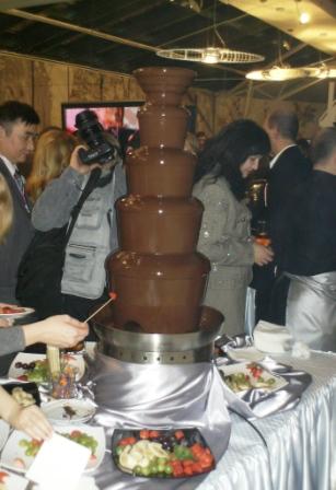 шоколадные фонтаны на вечеринку