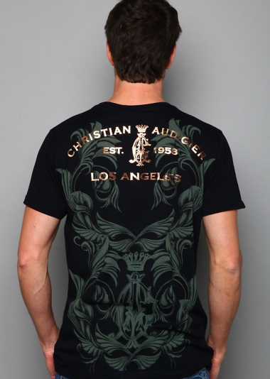 Christian Audigier. Lethal Serpent Specialty Tee. $110