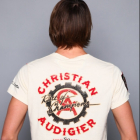 Christian Audigier. Dragster Race Platinum Tee. $159