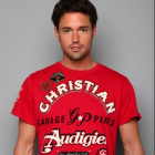 Christian Audigier. CA Est. Specialty Studded Patch Tee. $119