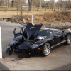 Ford GT разбит в день покупки. В момент аварии на одометре было всего 14 км.