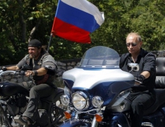 Путин на байк шоу