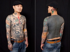 Фестиваль татуировок и модификаций тела в Сиднее. Ченг-Хуа из Тайваня