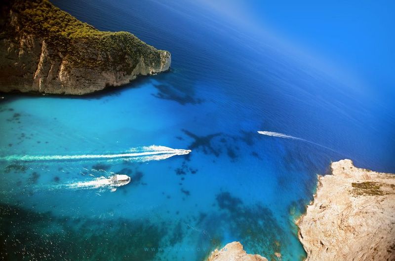 Бухта Навайо - красивая бухта Греции