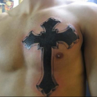 Татуировки в виде крестов