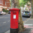 Ой, какая жуть! – британский платан медленно ест почтовый ящик в Западном Кенсингтоне, Лондон
