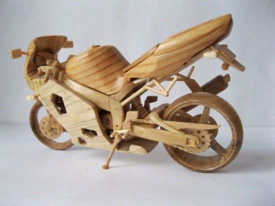 Деревянные мотоциклы