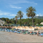 Пляж отеля - Hotel Amara Club Marine
