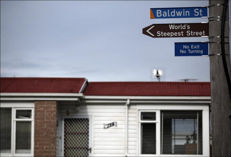 Болдуин-стрит – самая крутая улица в мире